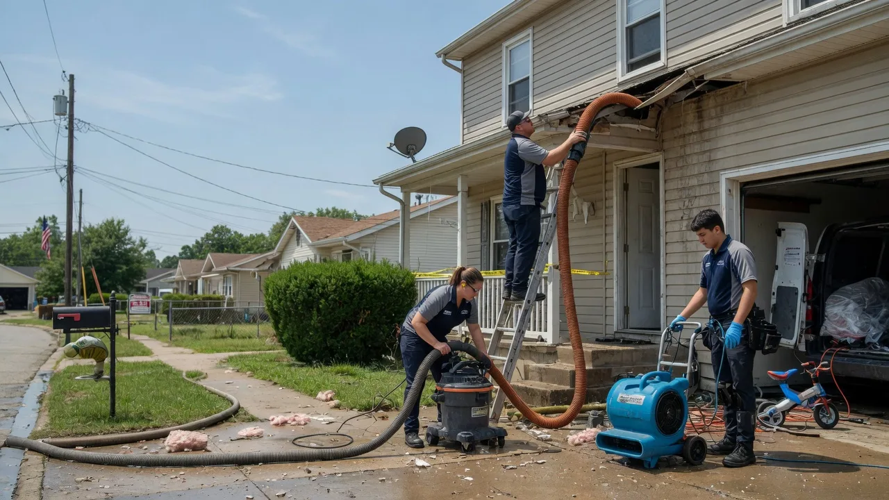 Water Damage Restoration in Palmyra, IL near me
